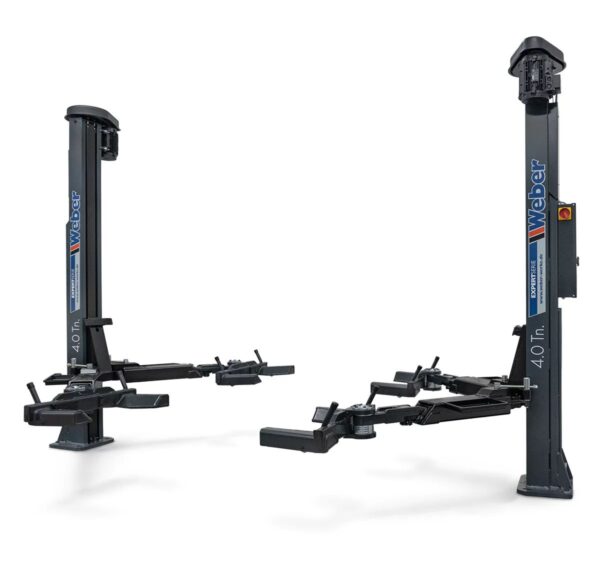 Podnośnik śrubowy dwukolumnowy do pojazdów elektrycznych 4T Weber - obrazek 2