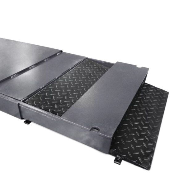 Podnośnik nożycowy podposadzkowy z najazdami krótkimi 4T 400V Weber - obrazek 3