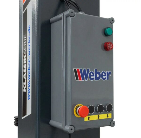 Dwukolumnowy podnośnik 4T asymetryczne ramiona Weber - obrazek 3