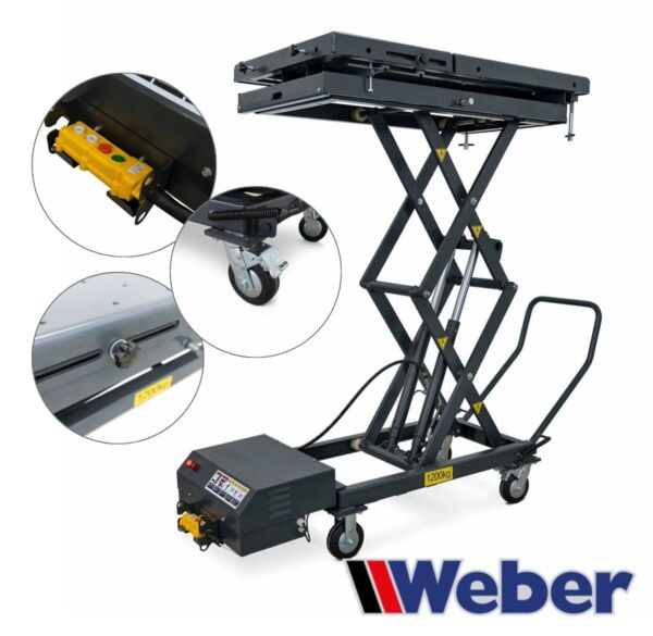 Mobilny podnośnik do baterii aut elektrycznych 1,2T Weber