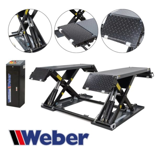 Mobilny podnośnik 3500KG nożycowy 400V Weber