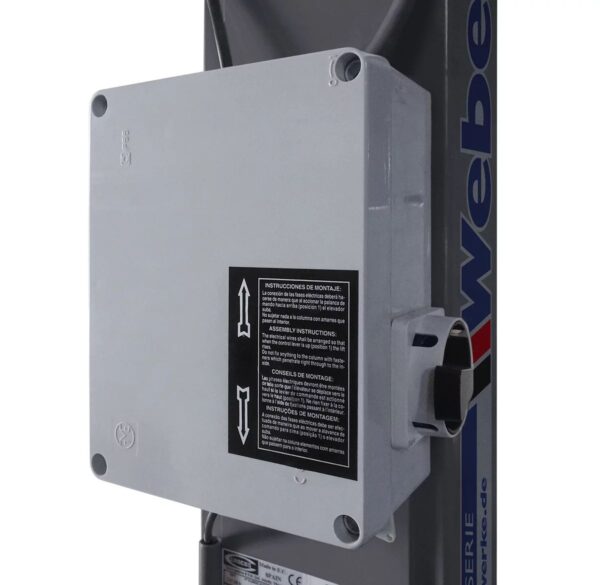 Dwukolumnowy podnośnik śrubowy z ramą 3,2T 400V Weber - obrazek 4