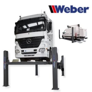 Podnośnik czterokolumnowy 12T auta ciężarowe i rolnicze Weber