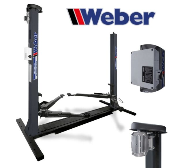 Dwukolumnowy podnośnik śrubowy z ramą 3,2T 400V Weber