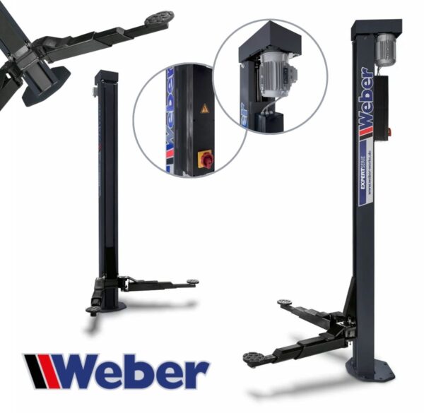 Podnośnik dwukolumnowy śrubowy 4000kg 400V Weber