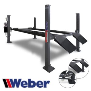 Mobilny podnośnik parkingowy czterokolumnowy 3,6T 230V Weber