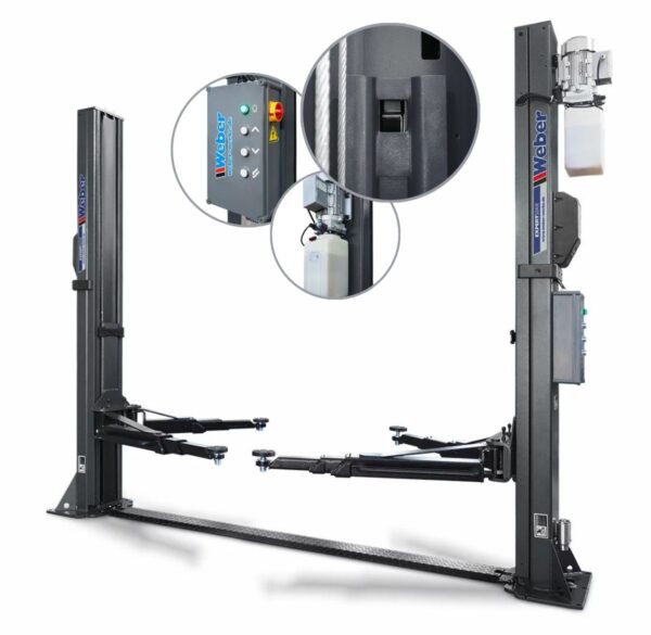 Podnośnik dwukolumnowy 4500kg 400V Weber