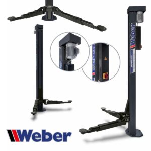 Podnośnik dwukolumnowy śrubowy 3000kg 400V Weber