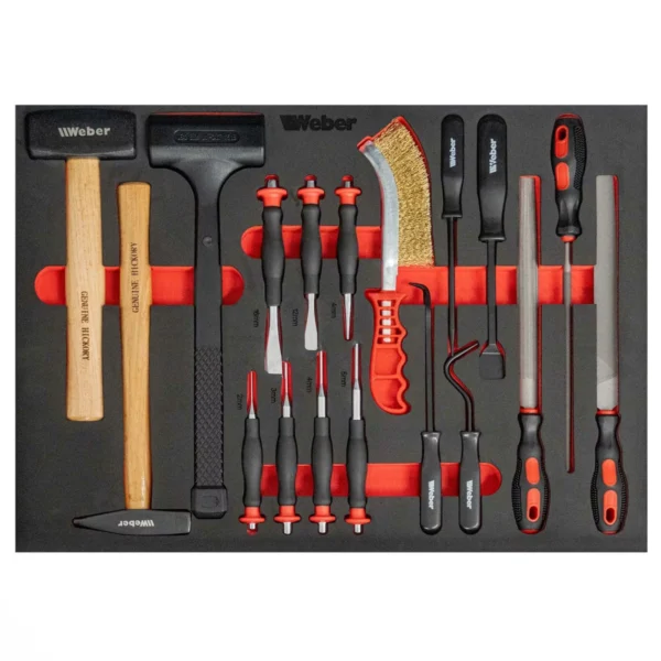 Mobilny wózek warsztatowy 300 elementów zamykany Weber - obrazek 10