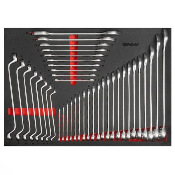 Mobilny wózek warsztatowy 300 elementów zamykany Weber - obrazek 11