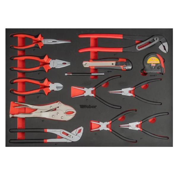 Mobilny wózek warsztatowy z blatem drewnianym Weber - obrazek 11