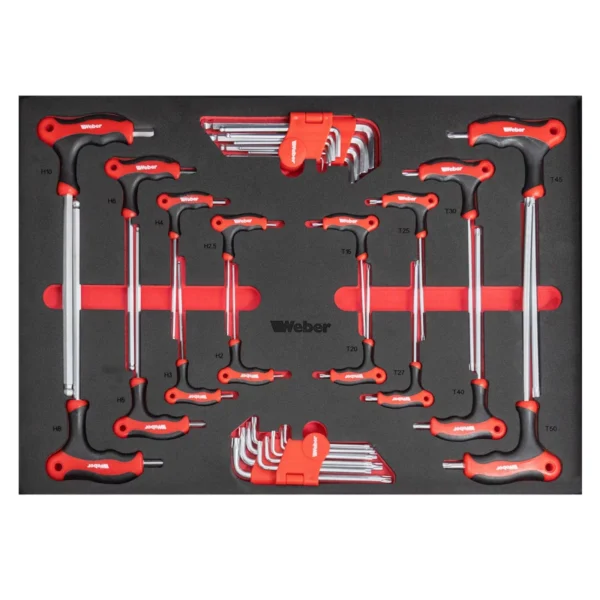 Mobilny wózek warsztatowy z blatem drewnianym Weber - obrazek 13