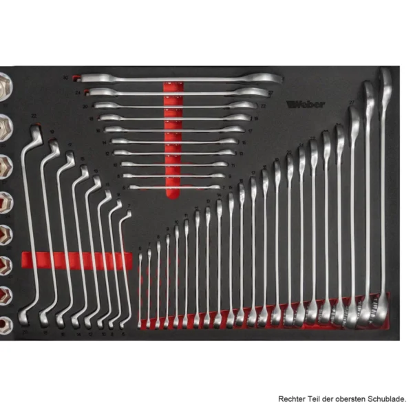 Mobilny wózek warsztatowy z blatem drewnianym Weber - obrazek 9